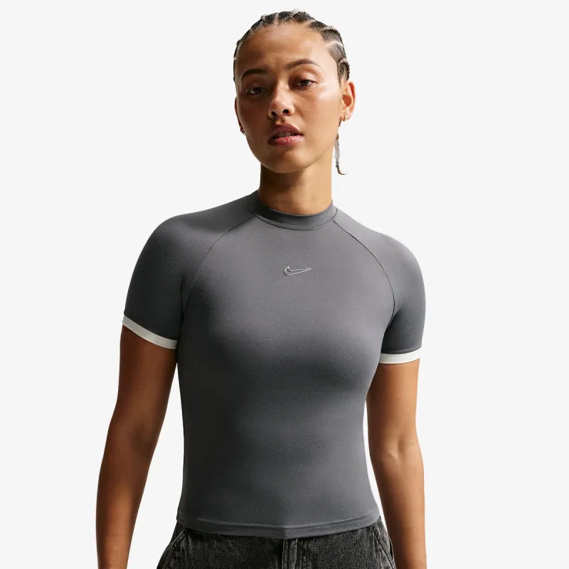 Nike Majica W NK SS FITTED TOP GLS 