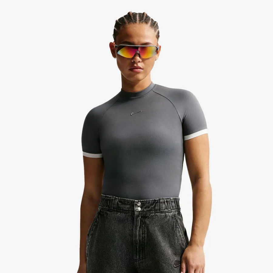 Nike Majica W NK SS FITTED TOP GLS 