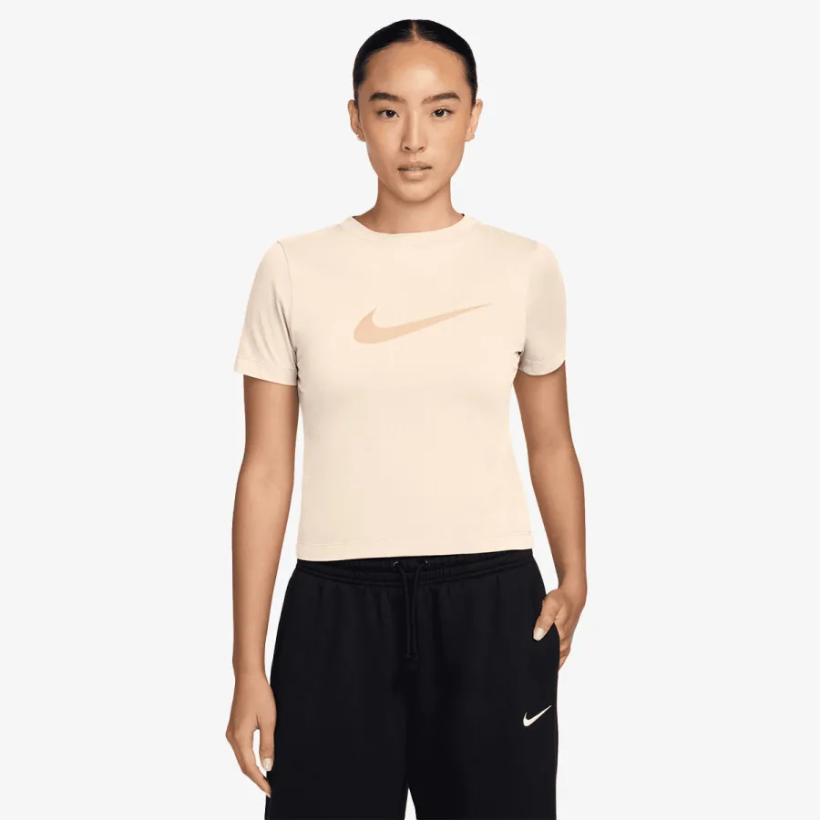 Nike Dres W NSW SS BURNOUT LOGO TOP 