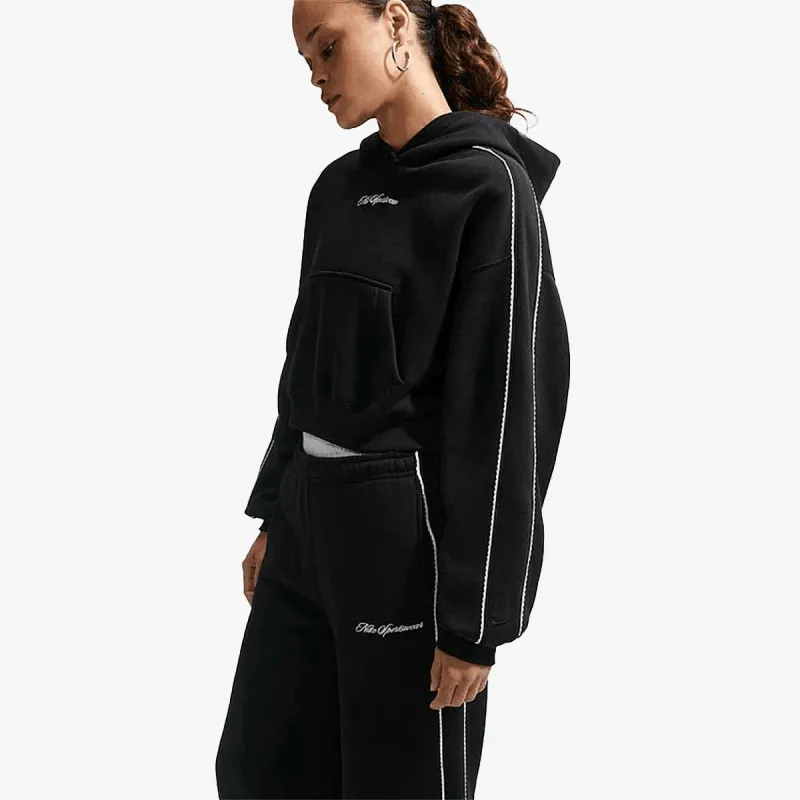 Nike Dukserica W NK STDO FLC MW CRP SCLOP HDY 