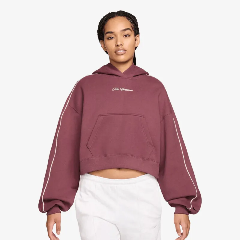 Nike Dukserica W NK STDO FLC MW CRP SCLOP HDY 