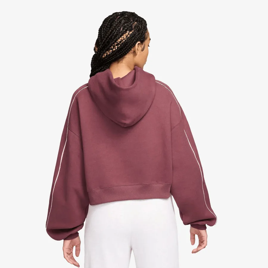 Nike Dukserica W NK STDO FLC MW CRP SCLOP HDY 