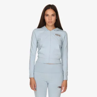 Nike Dukserica W NSW FZ HD LS TOP COORD+ 