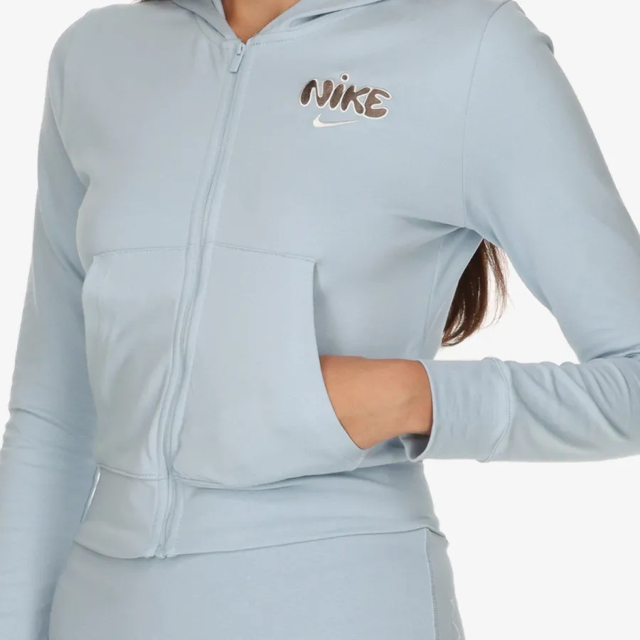 Nike Dukserica W NSW FZ HD LS TOP COORD+ 