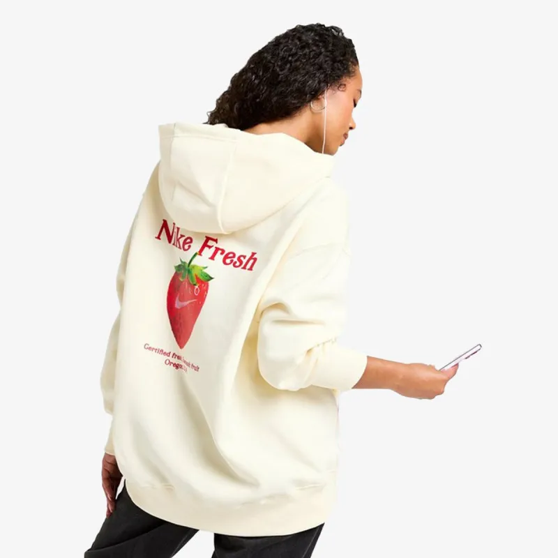 Nike Dukserica W NSW FRT OS PO STWBRY HOODIE