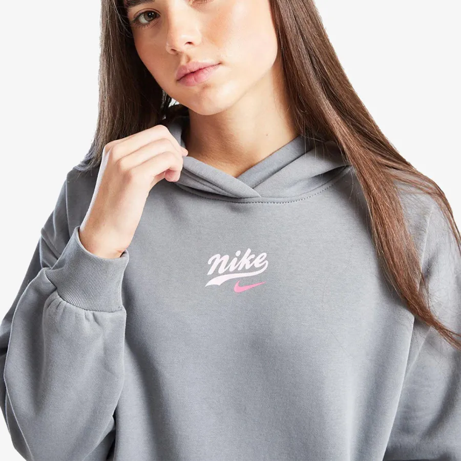 Nike Dukserica G NSW CLUB FLC OVRSZD PO HDY 