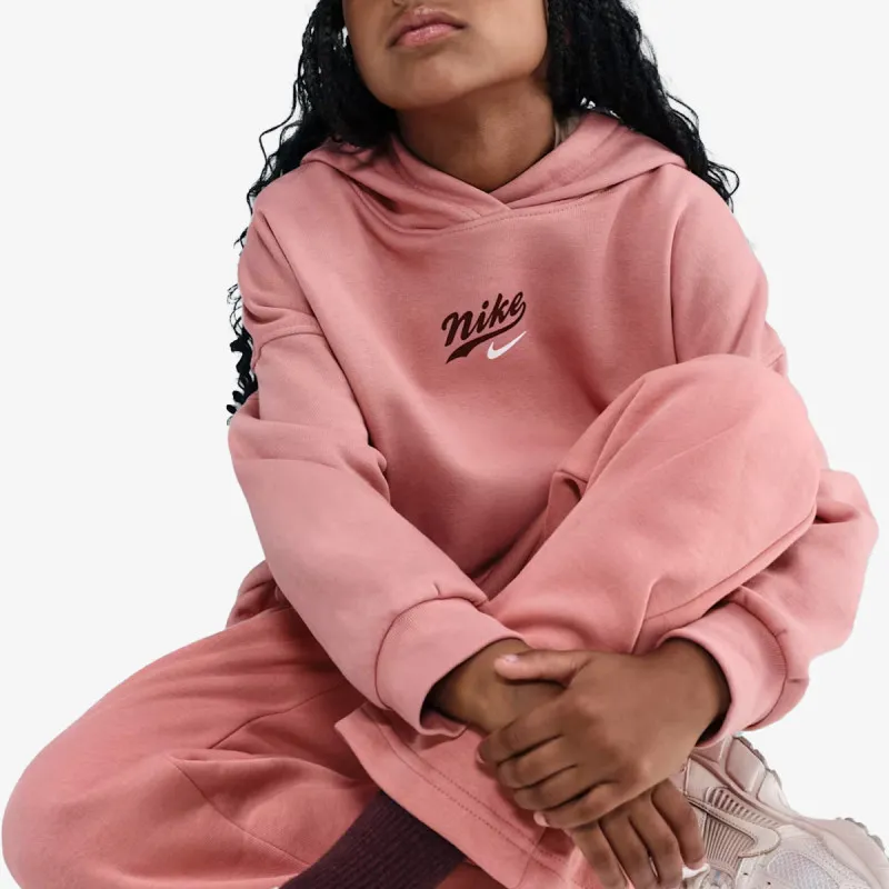 Nike Dukserica G NSW CLUB FLC OVRSZD PO HDY 