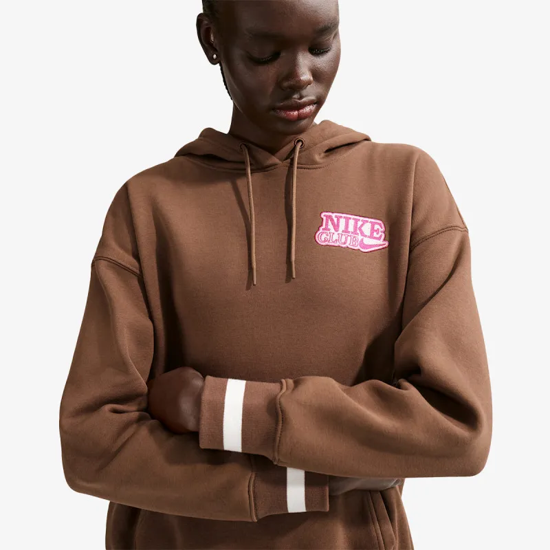 Nike Dukserica W NSW PHNX FLC OS PO HOOD 