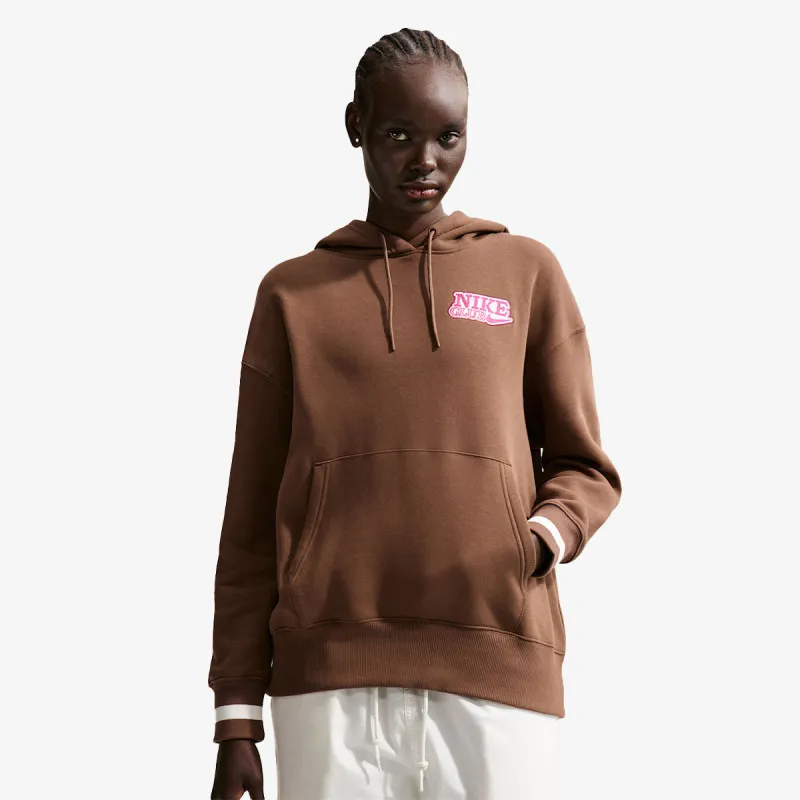 Nike Dukserica W NSW PHNX FLC OS PO HOOD 