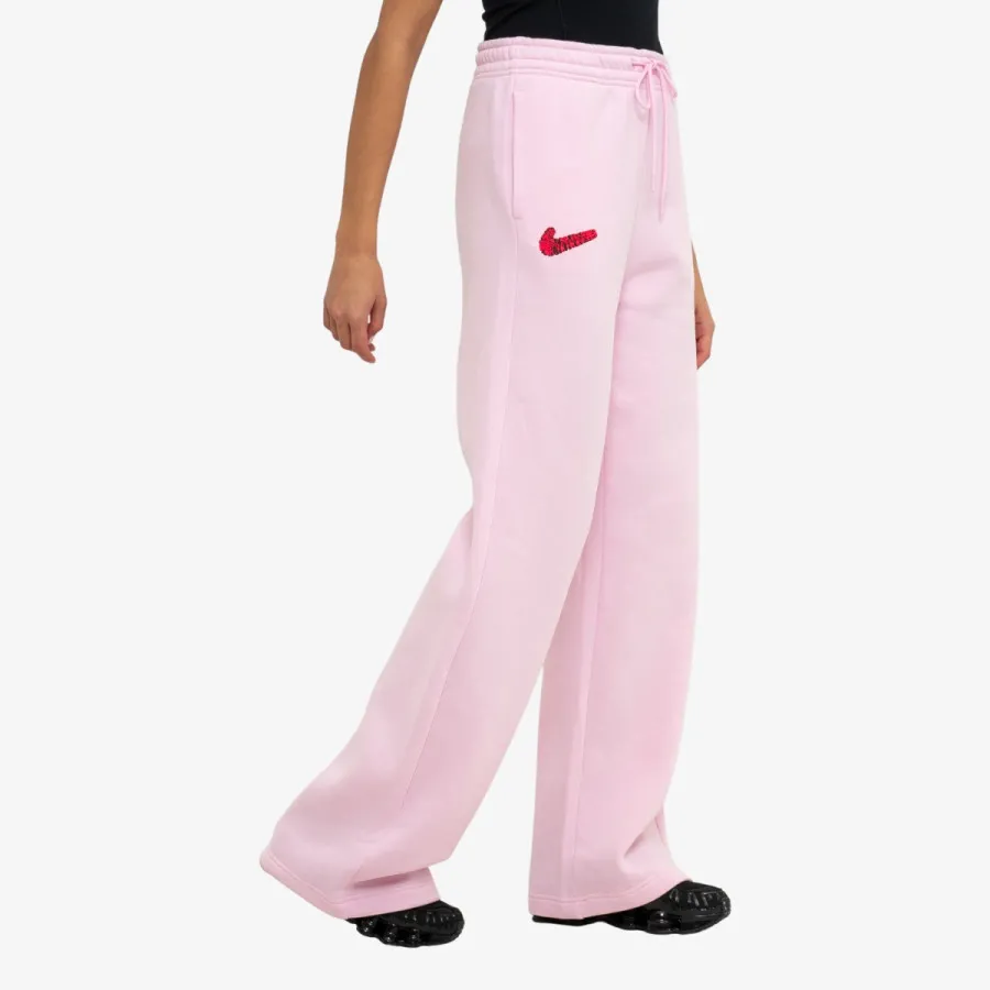 Nike Donji dio trenerke W NSW FLC HR PANT WIDE 2 