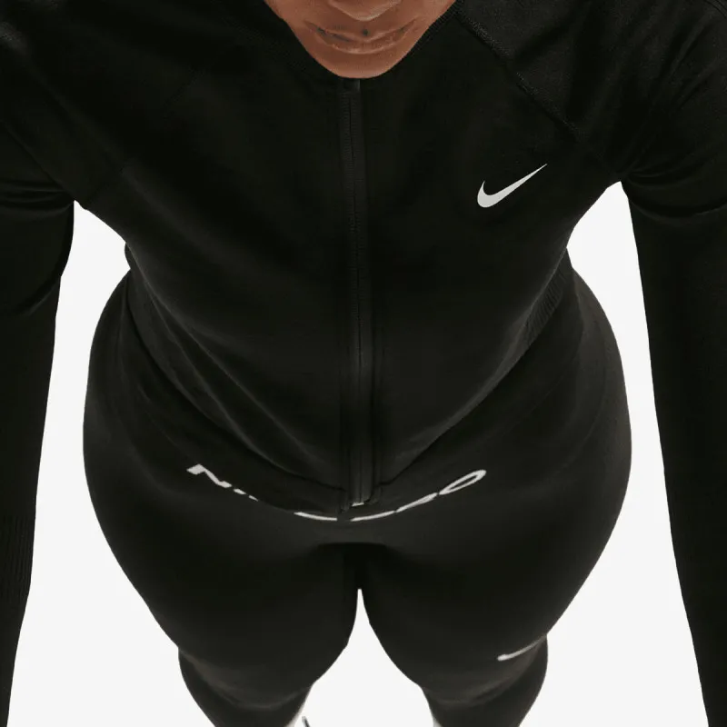 Nike Majica dugih rukava W NP DF SMLS FZ MIDLAYER WT 