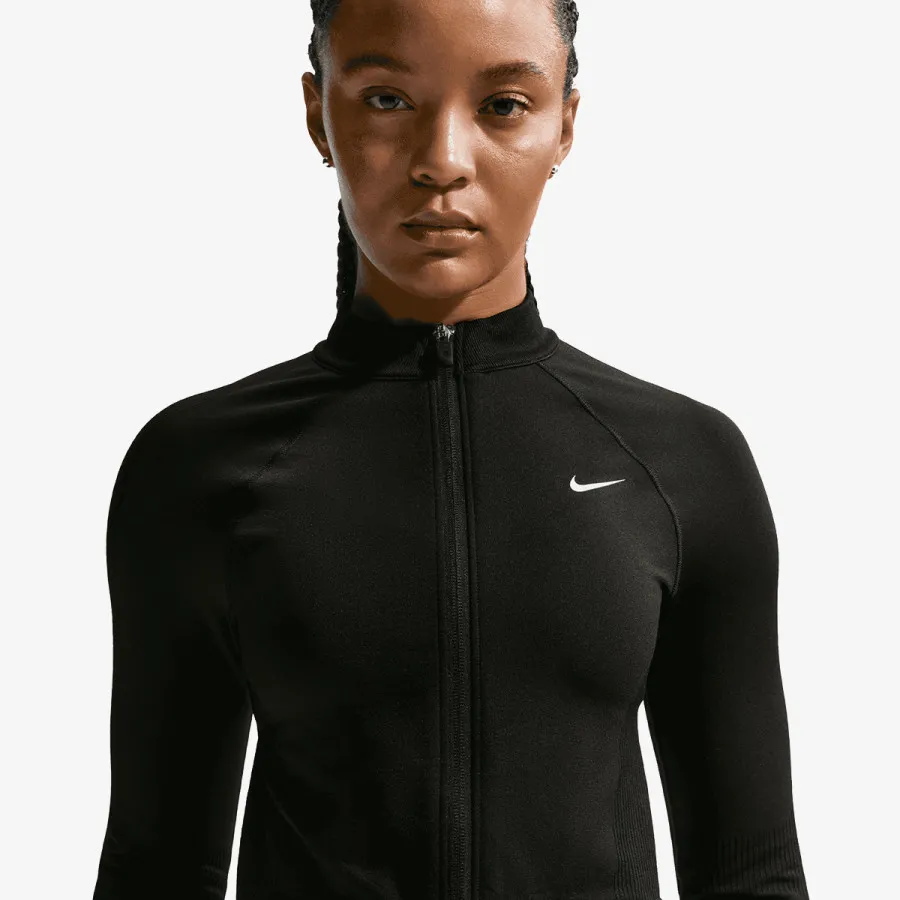 Nike Majica dugih rukava W NP DF SMLS FZ MIDLAYER WT 
