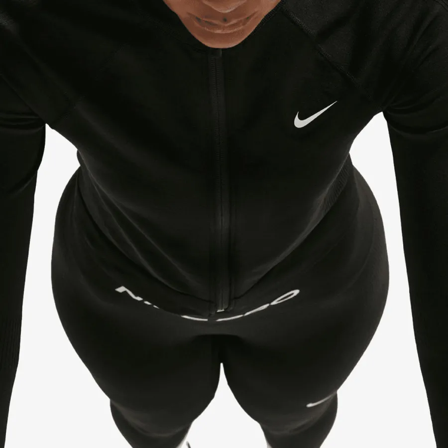 Nike Majica dugih rukava W NP DF SMLS FZ MIDLAYER WT 