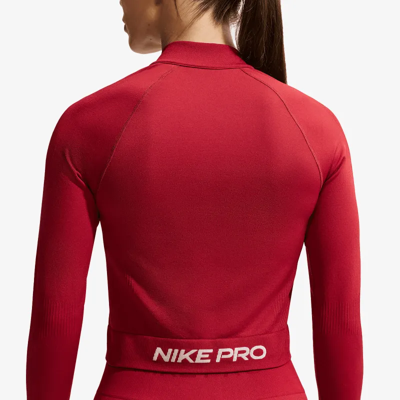 Nike Dukserica W NP DF SMLS FZ MIDLAYER WT 