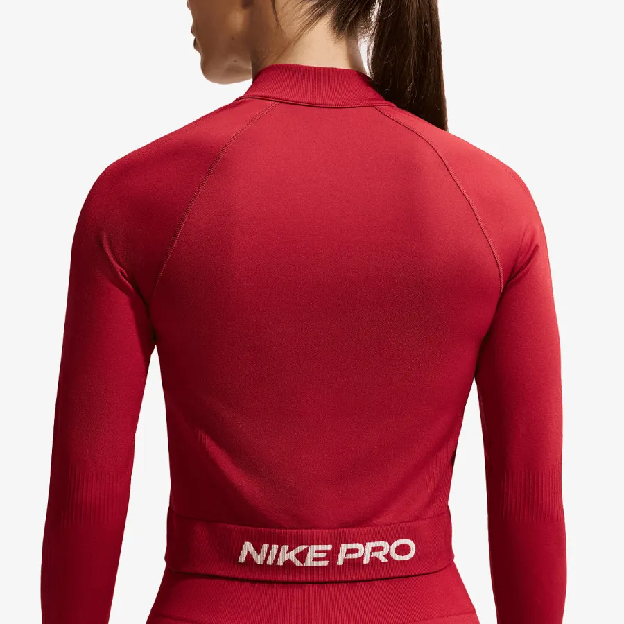 Nike Dukserica W NP DF SMLS FZ MIDLAYER WT 