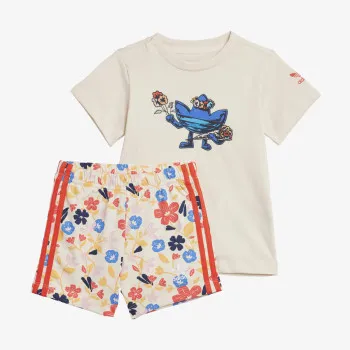 adidas Šorc i majica Floral 