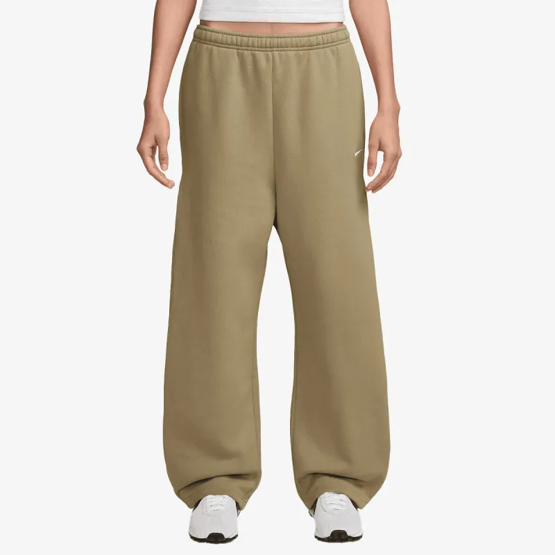 Nike Donji dio trenerke W NK STDO FLC MW PLTD SNP PNT 