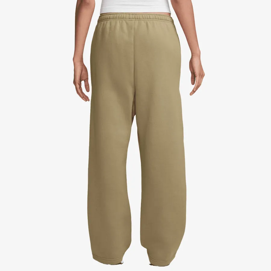 Nike Donji dio trenerke W NK STDO FLC MW PLTD SNP PNT 