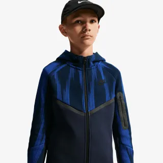 Nike Dukserica B NSW TCH FLC FZ AOP 