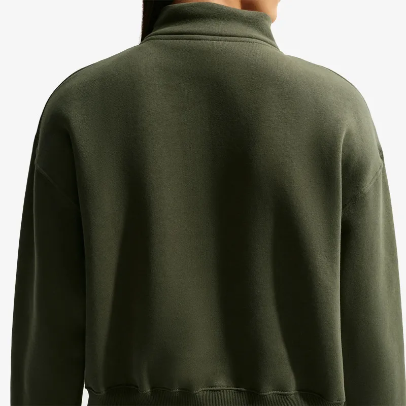 Nike Majica dugih rukava W NSW CLS+ FLC QZ TOP 