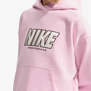 Nike Dukserica W NK STDO FLC OS PO HDY SI 