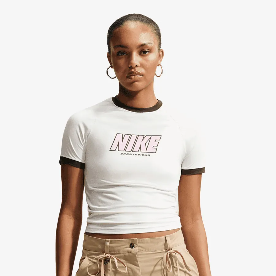 Nike Majica W NK SS FITTED TOP SI 