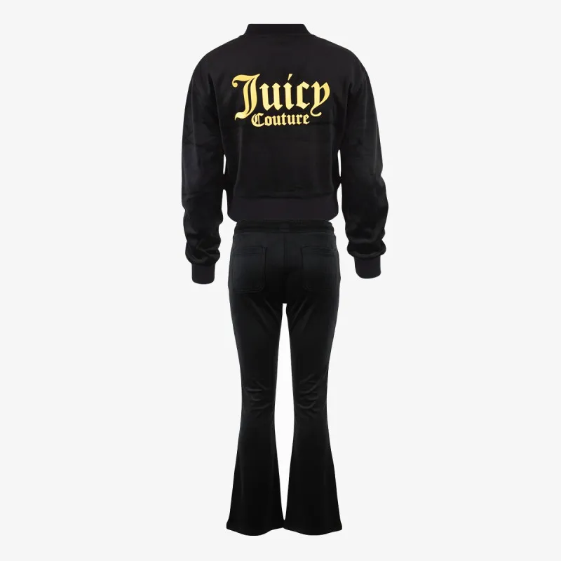 Juicy Couture Trenerka VELOUR BOMBER & BOOTCUT JOG SET 
