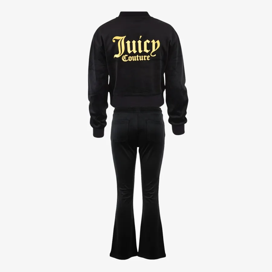 Juicy Couture Trenerka VELOUR BOMBER & BOOTCUT JOG SET 