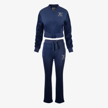 Juicy Couture Trenerka VELOUR BOMBER & BOOTCUT JOG SET 
