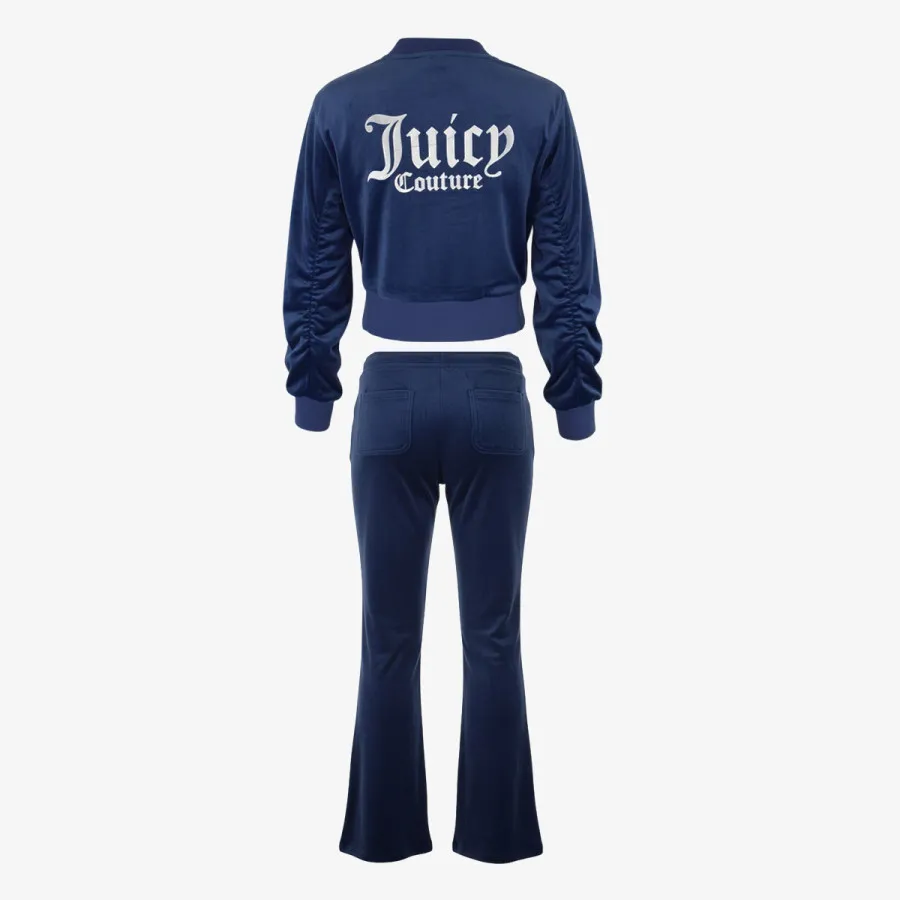 Juicy Couture Trenerka VELOUR BOMBER & BOOTCUT JOG SET 