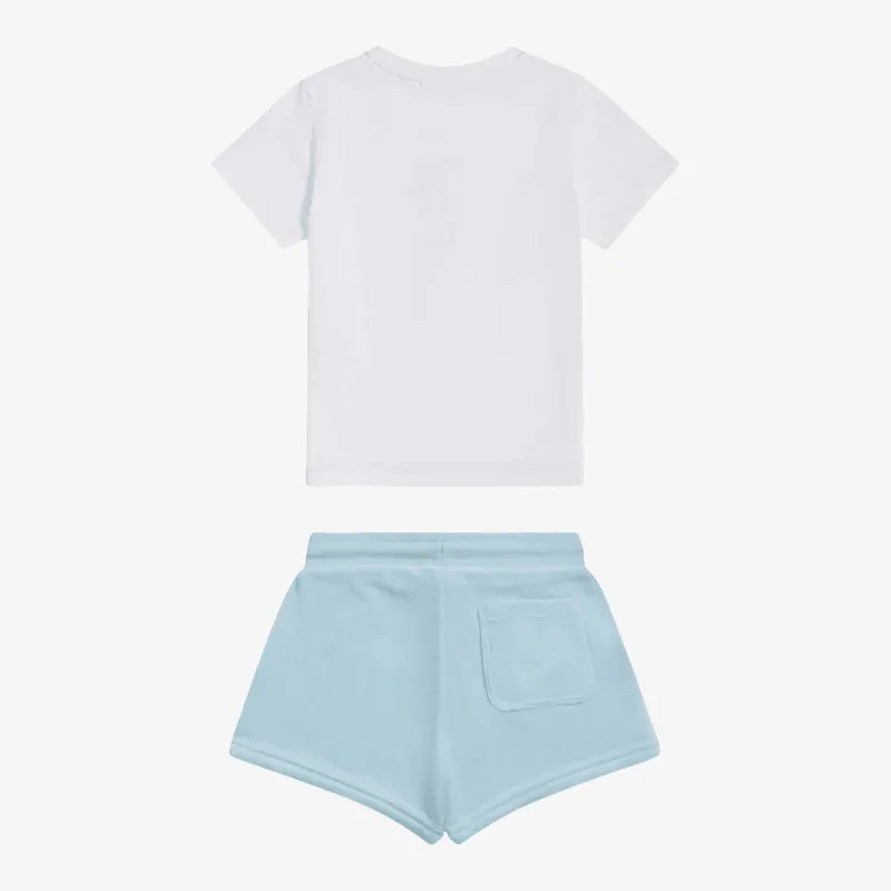 Juicy Couture Trenerka JC Logo Tee & Velour Short Set 