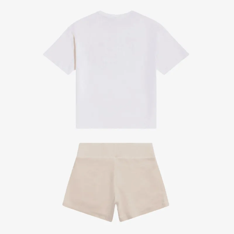Juicy Couture Trenerka Oversize Tee & Velour Short Set 