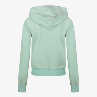JUICY COUTURE Dukserica ZIP THROUGH HOODIE WITH  ZIP PULL &  JC 