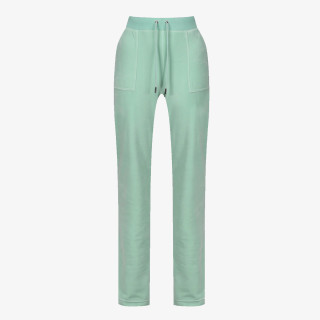 JUICY COUTURE Donji dio trenerke STRAIGHT LEG TRACK PANT WITH POCKET 