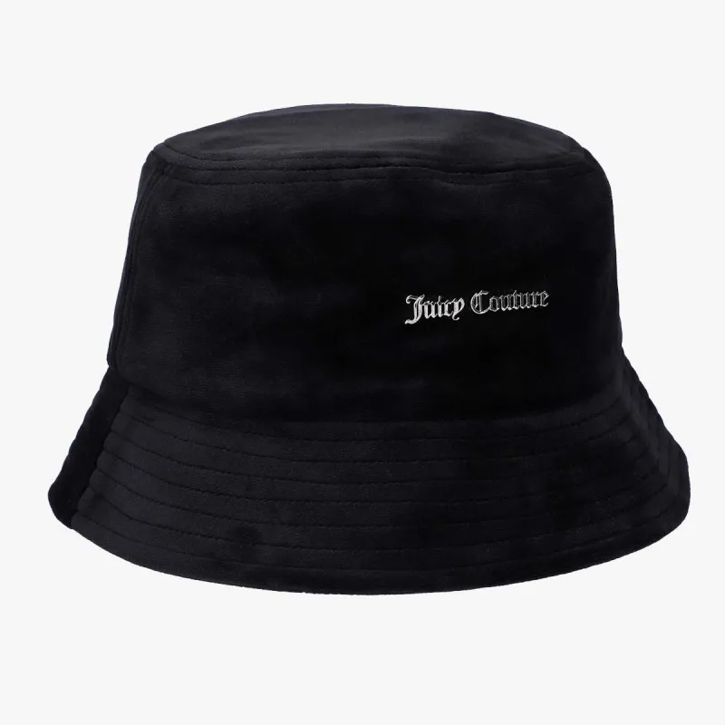 Juicy Couture Kapa Ellie Velour Bucket Hat 