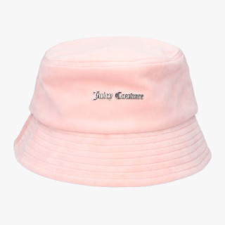 JUICY COUTURE Kapa Ellie Velour Bucket Hat 