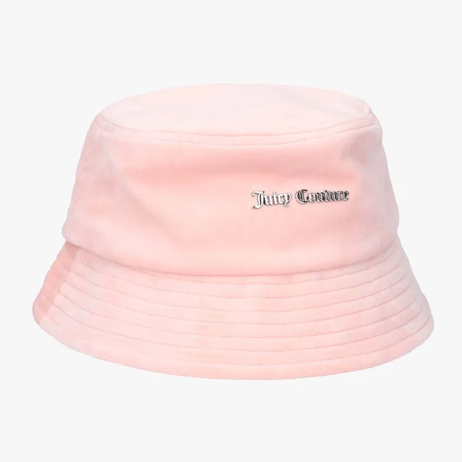 JUICY COUTURE Kapa Ellie Velour Bucket Hat 