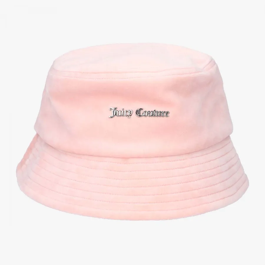 JUICY COUTURE Kapa Ellie Velour Bucket Hat 