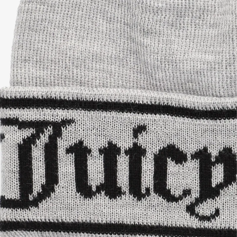 Juicy Couture Kapa INGRID FLAT KNIT BEANIE 