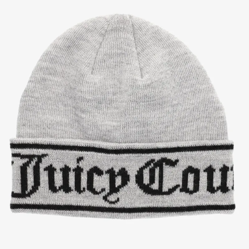 Juicy Couture Kapa INGRID FLAT KNIT BEANIE 