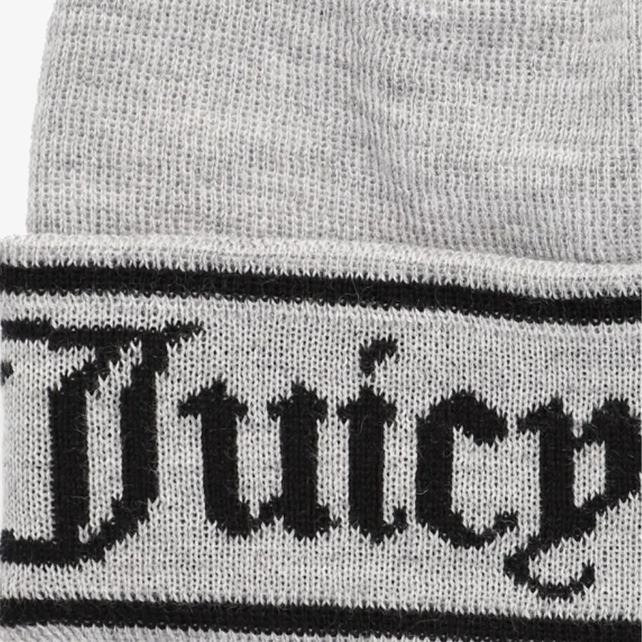 Juicy Couture Kapa INGRID FLAT KNIT BEANIE 