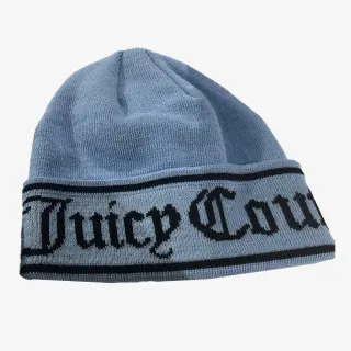 Juicy Couture Kapa INGRID FLAT KNIT BEANIE 