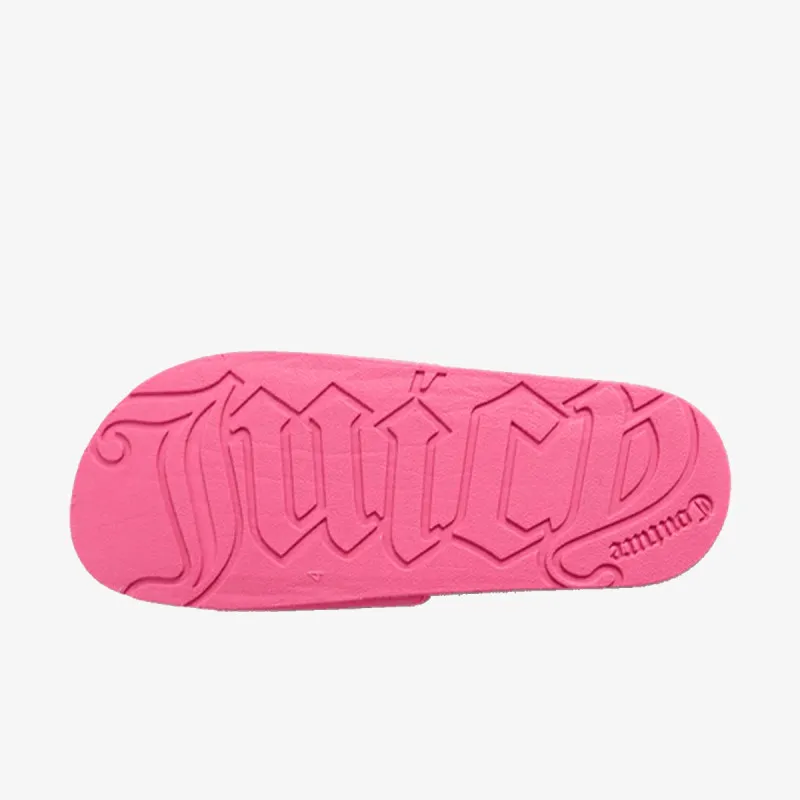 Juicy Couture Papuče EMBOSSED  SLIDER 