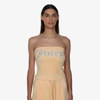 Juicy Couture Top Velaur Bandeau Boob Tube 
