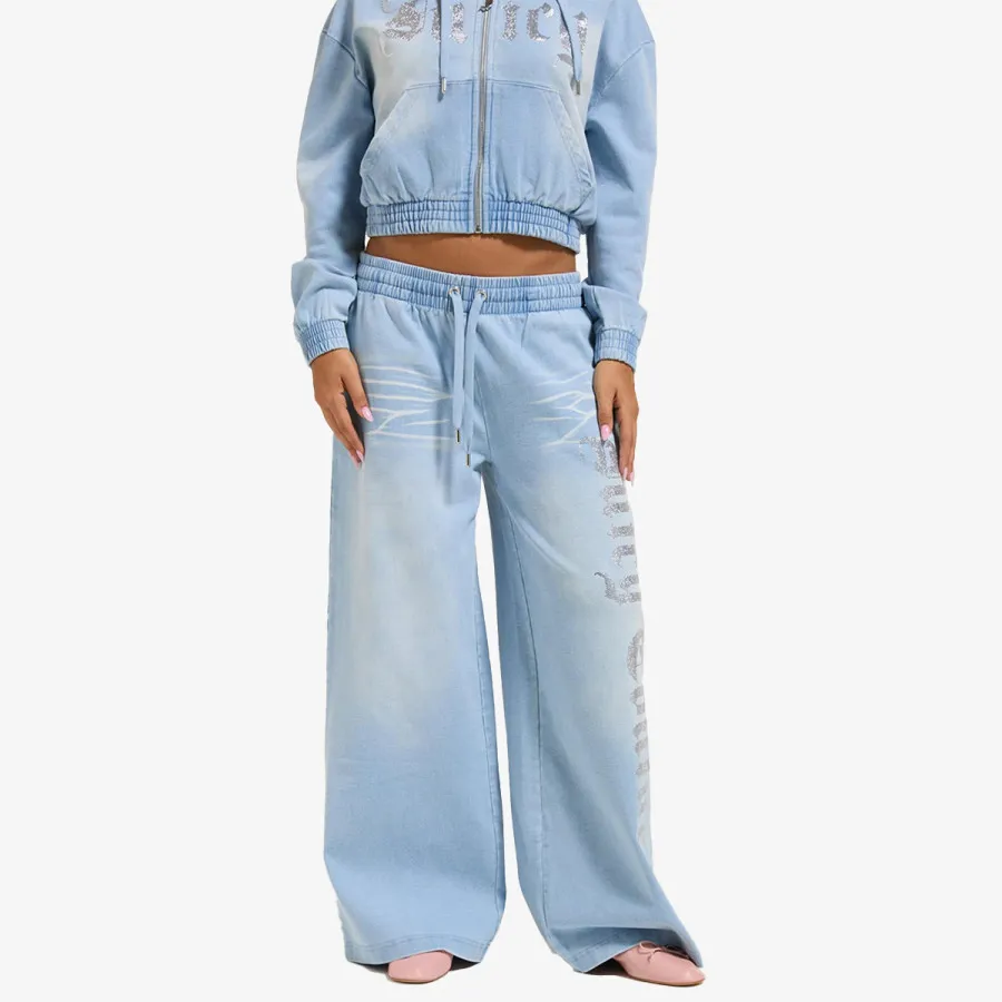 Juicy Couture Donji dio trenerke WASHED SMOCKED ANNEN 