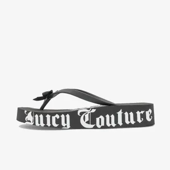 Juicy Couture Papuče HERITAGE CREST EVA WEDGE SLIDE 