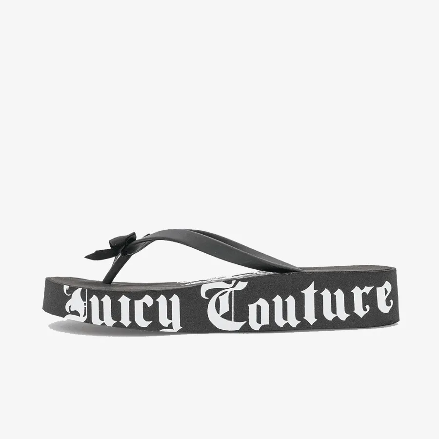 Juicy Couture Papuče HERITAGE CREST EVA WEDGE SLIDE 