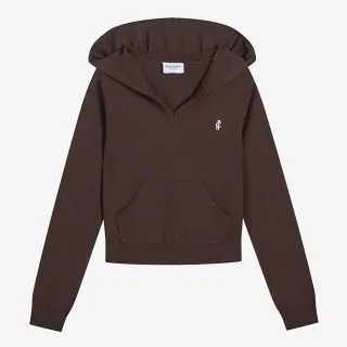 Juicy Couture Dukserica HERITAGE KNIT HOODIE 