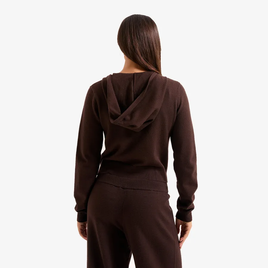 Juicy Couture Dukserica HERITAGE KNIT HOODIE 