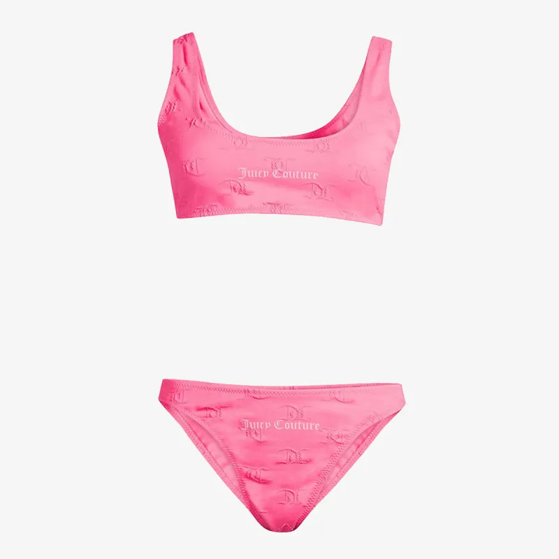 Juicy Couture Dvodijelni kupaći kostim JASMINE JACQUARD TOWELLING BIKINI 